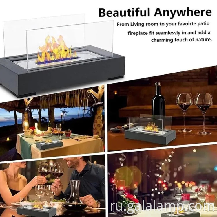 Биоэтанол камин настольный свет без вентиляционной лампы